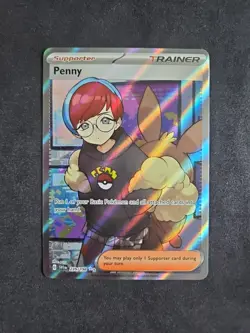 Penny 239/198 Scarlet & Violet Base Set Full Art Trainer Card NM Condition - Image 1