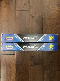Pokemon TCG Pikachu V Trading Cards Box Factory Sealed Lot of 2 Rare New IN HAND - Image 2
