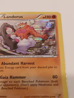 Pokemon 2013 Moderate Play Landorus 85/113 Legendary Treasures Holo Card - Image 3