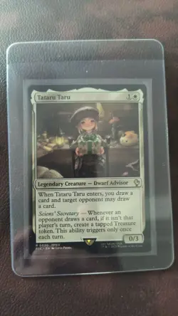Tataru Taru MTG Commander Final Fantasy Magic The Gathering New FFXIV 0030 Card - Image 1