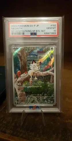 PSA 10 Meowth 192/SV-P Start Deck Generations - Pokemon Card Japanese Exclusive - Image 1