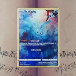 Manaphy GG06/GG70 Crown Zenith: Galarian Gallery Holo NM Pokemon Card English - Image 1