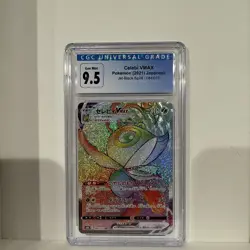 Pokemon Card S6K 084/070 Celebi VMAX HR Jet Black Geist holo CGC 9.5 - Image 1