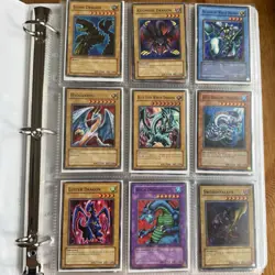 Yu-Gi-Oh! Binder Collection Lot Of 200+ Vintage & Modern Cards Holos, Dragons - Image 1