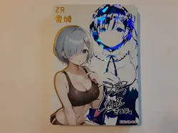 Rem Re:Zero Goddess Story ZR-014 Anime Girl Waifu Card - Image 1