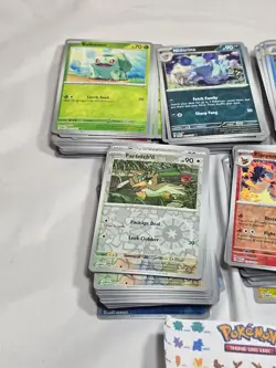 Pokemon Scarlet and Violet 151 Cards - REVERSE-HOLO - BULK - ~200 cards - Image 2