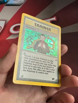 GIOVANNI 18/132 Gym Challenge HOLO SWIRL rare Unlimited Pokemon TCG card VLP - Image 2