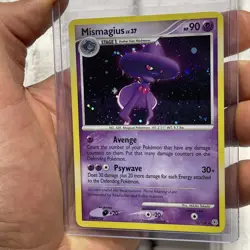 Pokemon Card - Mismagius 10/130 Diamond and Pearl Holo Rare - LP/NM Pokemon TCG - Image 2