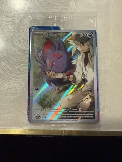 Pokemon N's Zorua 189 Sv: Scarlet & Violet Promo Cards Holo Sealed NM NEW JT - Image 1
