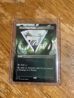 MTG Wastewood Verge (Borderless) Aetherdrift Regular Mint MTG - Image 1