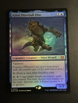 Kitsa, Otterball Elite 054 - MTG - Bloomburrow * Foil * - Magic The Gathering - Image 1