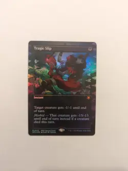Tragic Slip (Borderless) *FOIL* Special Guests NM MTG - Image 1