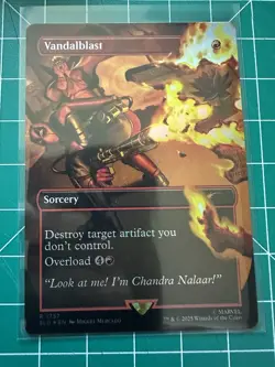 1x Vandalblast, 1757, Non-Foil, Secret Lair Drop - Deadpool, MTG NM - Image 1