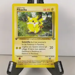 Pokemon Pikachu 60/64 - ITALIAN 1st Edition Jungle - Never Played NM/M - Image 1