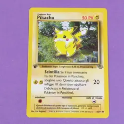 Pokemon Pikachu 60/64 - ITALIAN 1st Edition Jungle - Never Played NM/M - Image 2