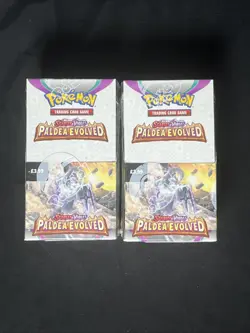 Pokemon Paldea Evolved Half Booster Box x2 = 36 Packs Total - Brand New & Sealed - Image 1