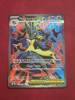 Pokemon TCG Mega Lucario EX 160/132 Ultra Rare Holo Metal Evolutions - English - Image 1