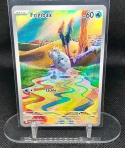 Pokemon TCG Frigibax Scarlet & Violet - Paldea Evolved 208/193 Holo Illustration - Image 1