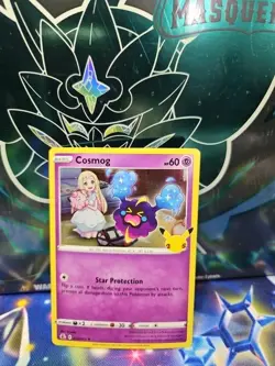 Cosmog 013/025 Celebrations Holo Rare Pokemon TCG - Image 1