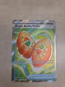 Pokemon Buddy Buddy Puffin - 167/132 - Mega Evolutions Full Art Support - Image 1