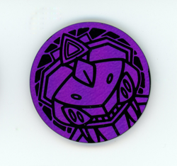 Genesect (Purple) (Holo) Coin Pokemon Sword & Shield - Image 1