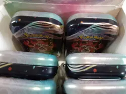 Pokemon Paldean Fates Mimi Tin Display (Empty/No Parks) - Image 5