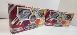Lot of 2 Pokemon TCG Sun And Moon New Trainer Kits: Lycanroc & Alolan Raichu - Image 2