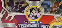 Lot of 2 Pokemon TCG Sun And Moon New Trainer Kits: Lycanroc & Alolan Raichu - Image 4
