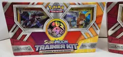 Lot of 2 Pokemon TCG Sun And Moon New Trainer Kits: Lycanroc & Alolan Raichu - Image 5