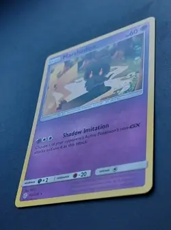 POKEMON TCG Marshadow 103/236 S&M: Cosmic Eclipse Non Holo Rare NM Pikachu - Image 2