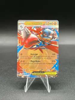 Mega Lucario Ex 77/132 Mega Evolution MEG -Near Mint- Pokemon TCG - Image 1