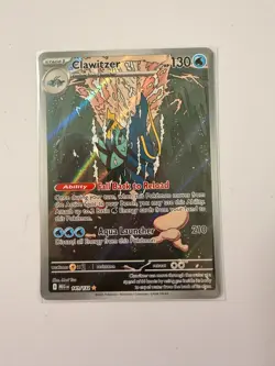 Pokemon - Mega Evolution - Clawitzer #141/132 Illustration Rare - Near Mint - Image 1