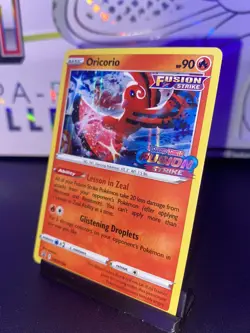 Oricorio SWSH168 Holographic Stamped Black Star Promo Pokemon TCG Near Mint - Image 3