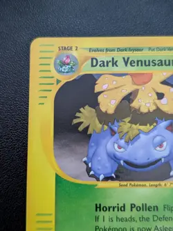 Pokemon TCG Dark Venusaur Best of Game 7/9 Regular Promo Promo - Image 2