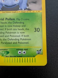 Pokemon TCG Dark Venusaur Best of Game 7/9 Regular Promo Promo - Image 5