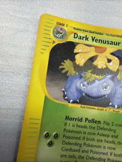 Pokemon Dark Venusaur #7 Best of Game Promo Rare 2003 LP Condition - Image 5