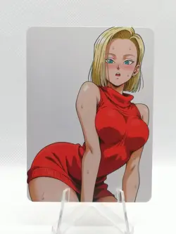 Android 18 - Dragonball - ACG Sexy Adult Anime ACG Waifu Card - Image 2
