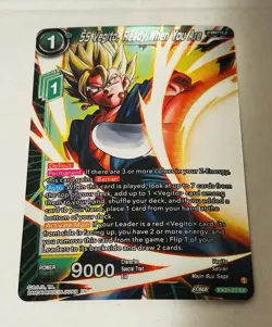 Dragon Ball Super Card Game SS Vegito Ready When You Are EX21-27 Foil - Image 1