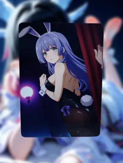Miku Izayoi Date A Live Anime Waifu Sexy Goddess Doujin Hentai Lewd Card - Image 1