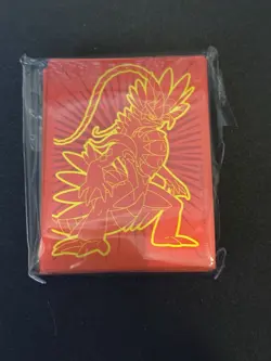 Pokemon TCG - Scarlet & Violet: Scarlet Elite Trainer Box ETB Card Sleeves (65) - Image 1
