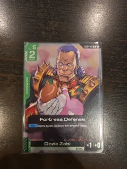 (English) Fortress Defense GD01-106 Gundam card game ALT ART Championship Promo - Image 1
