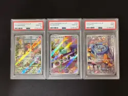 2023 Pokemon Card Set Bulbasaur Charmander Squirtle PSA 10 GEM MT AR - Image 1