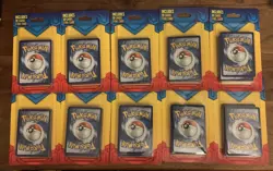 Lot of 10x-Mystery Pokemon Pack - 20 Cards, 1 Foil Card- Factory Sealed - Image 1