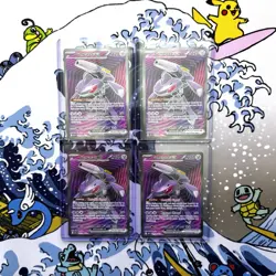 Pokemon TCG Black Bolt - Genesect ex #161 Ultra Rare Full ArtHolo - x4 Card Lot - Image 1
