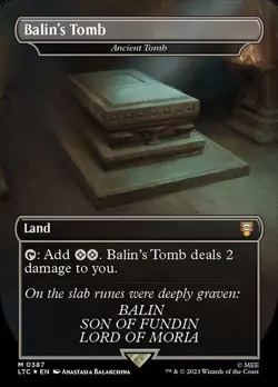 MTG - Balin's Tomb (Ancient Tomb) - LP - Image 1