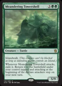 Meandering Towershell - Light Play MTG Khans of Tarkir - Image 1