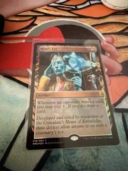 MTG Magic the Gathering Kaladesh Inventions Masterpiece Foil LP MIND'S EYE - Image 1