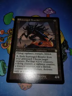 MTG Scavenged Brawler Retro Frame Brothers War Commander NM - Image 2