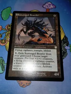 MTG Scavenged Brawler Retro Frame Brothers War Commander NM - Image 4