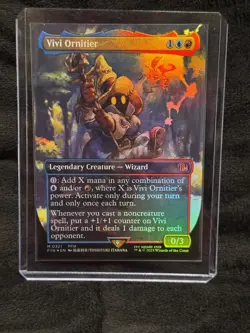 MTG Vivi Ornitier (Borderless Foil) Final Fantasy - Image 1